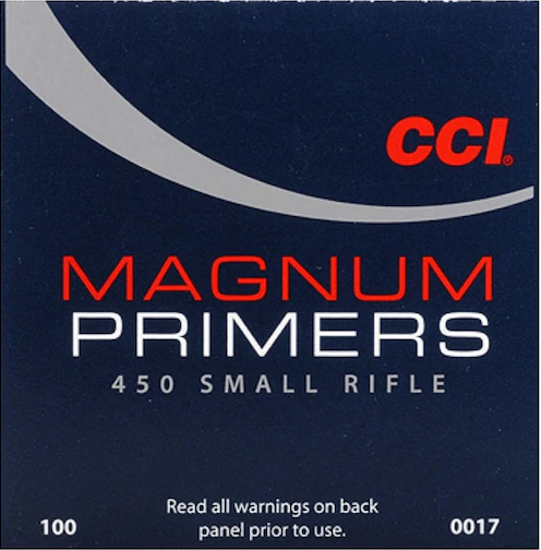 Buy CCI Small Rifle Magnum Primers #450 Box of 1000 (10 Trays of 100)
