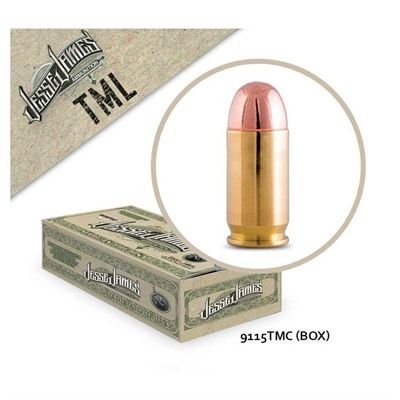 Buy Jesse James TML 9mm 115 gr TM 50bx Online