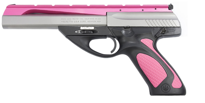 Buy Beretta Model U22-Neos 22LR Pink Inox Rimfire Pistol Online